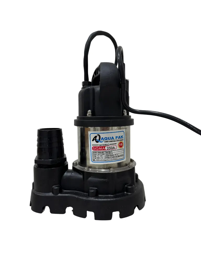 BOMBA DE ACHIQUE (3/4 HP) (2") (AQUAPAK) 