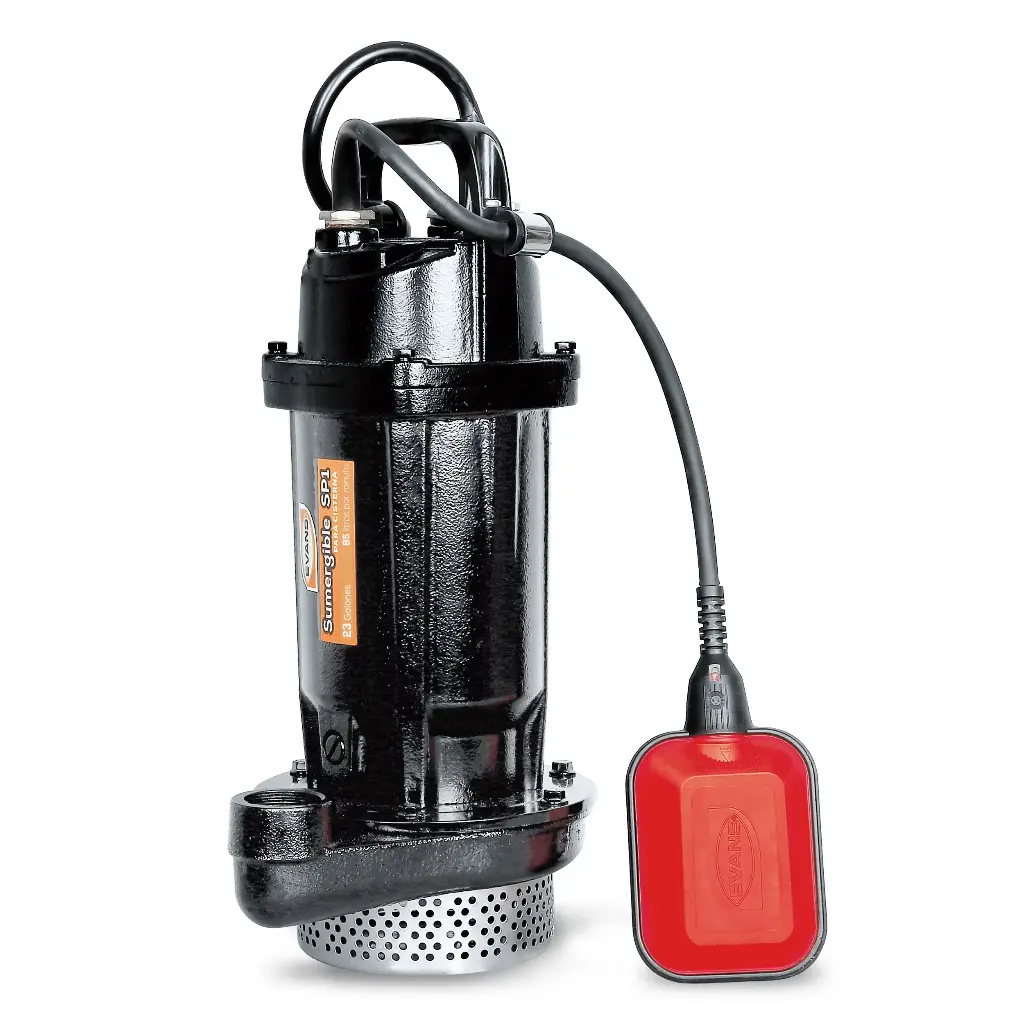 BOMBA SUMERGIBLE (1/2 HP) (1") (EVANS) (DOMESTICA)