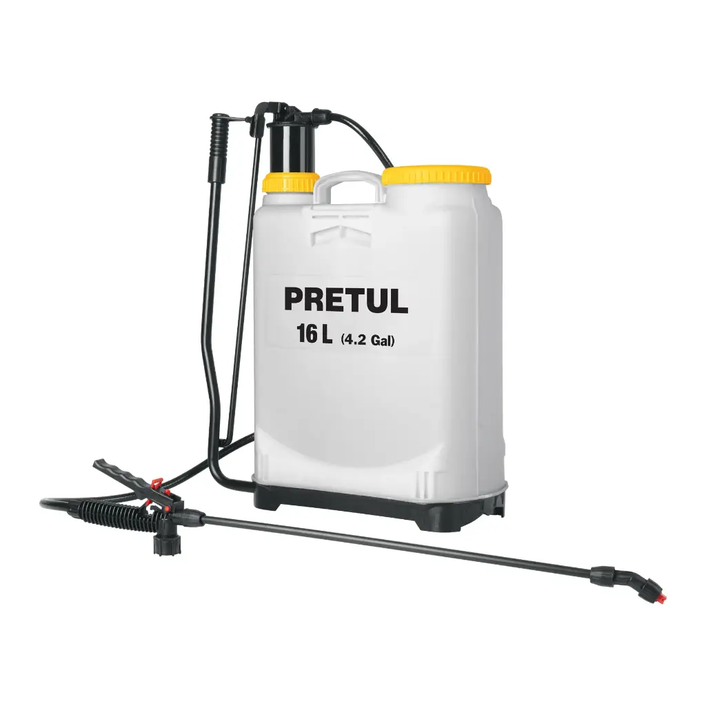 FUMIGADORA DE MOCHILA MANUAL (16 LTRS) (PRETUL)