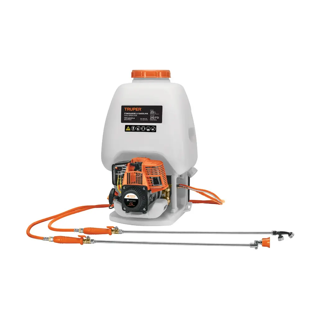FUMIGADORA DE MOCHILA A GASOLINA (25 LTRS) (4T) (TRUPER)